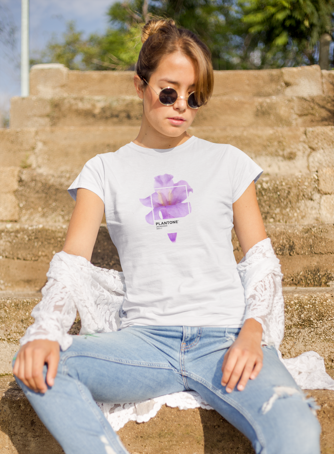 Camiseta Plantone de Jacaranda de manga corta